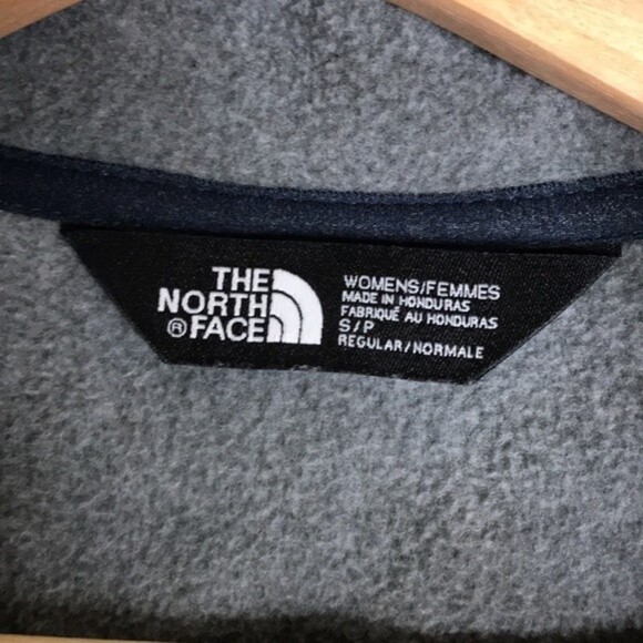 The North face ladies fleece half zip pullover sweater jacket size small - Picture 6 of 13
